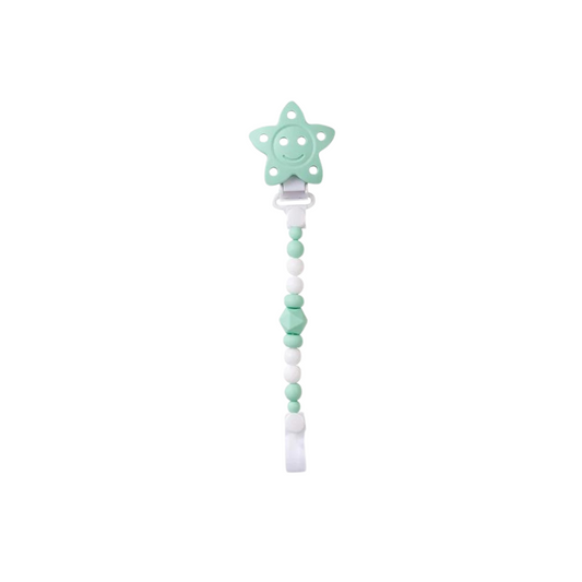 Portachupete de Silicona - Estrella Menta | Saro