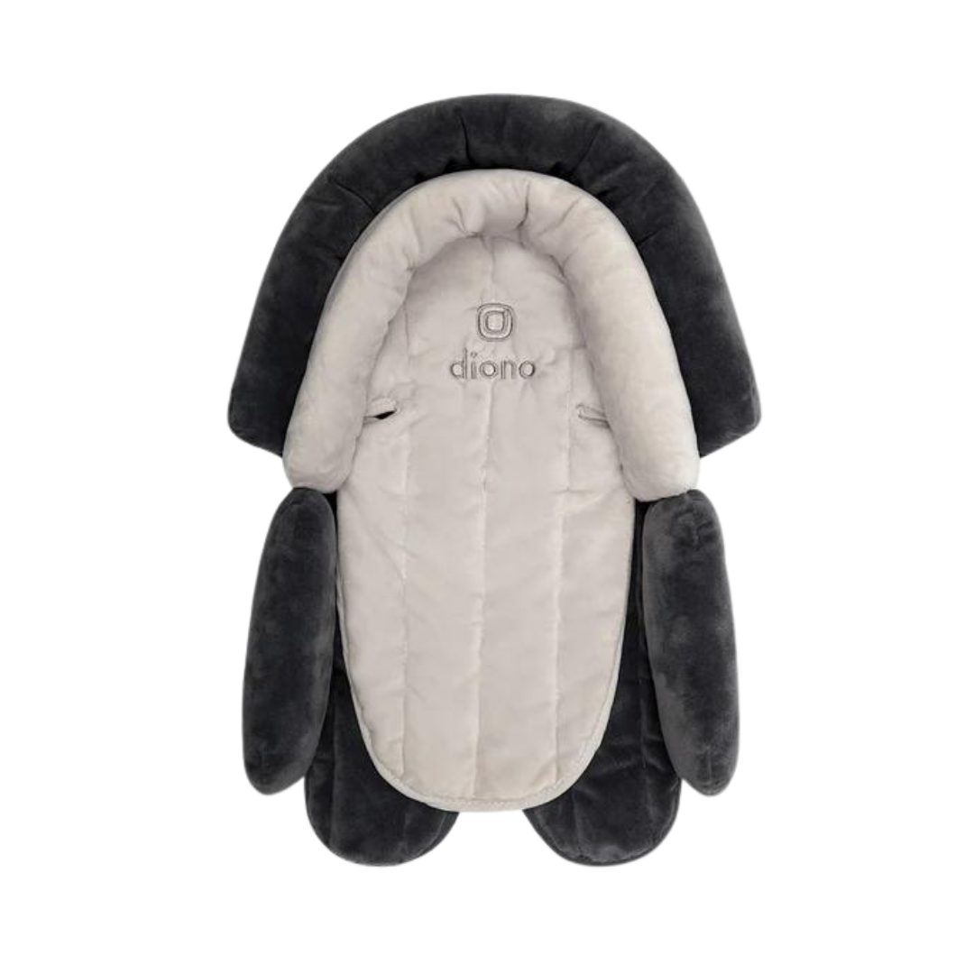 Almohada y Apoya Cabeza Universal para Bebé - Gris Oscuro | Diono