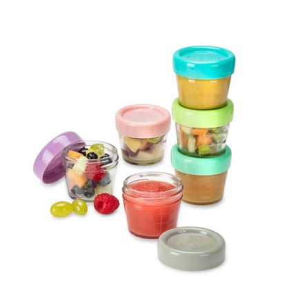 Pack de 6 Contenedores de Vidrio 118 ml | Melii