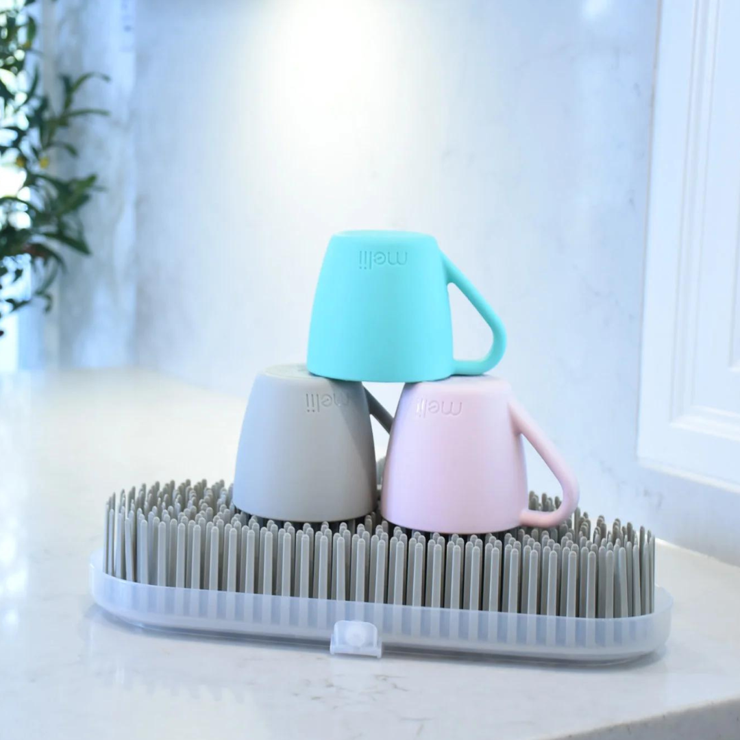 Baby Bottle Dryer Rack - Gray 
