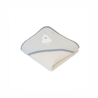 Toalla de Baño con Capucha 100% Algodón -  Rocket | Bonjourbébé
