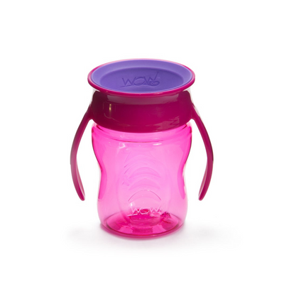 Vaso Antiderrame Baby Tritan 207 ml - Rosado | WOW Cup