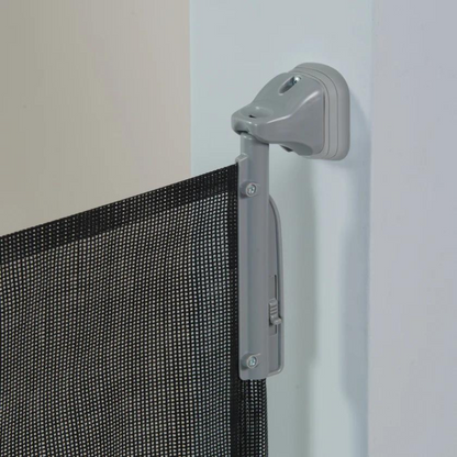 Puerta de Seguridad Infantil Retráctil (140 cm) - Negro | KidCo
