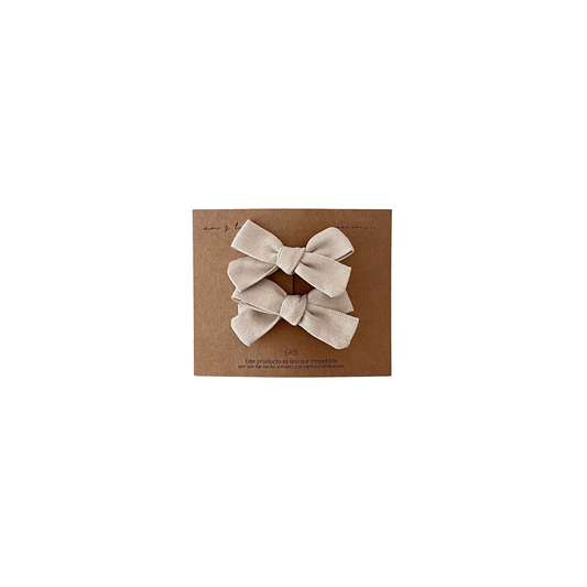 Set Teté - Beige (2 unidades) | An y Lu