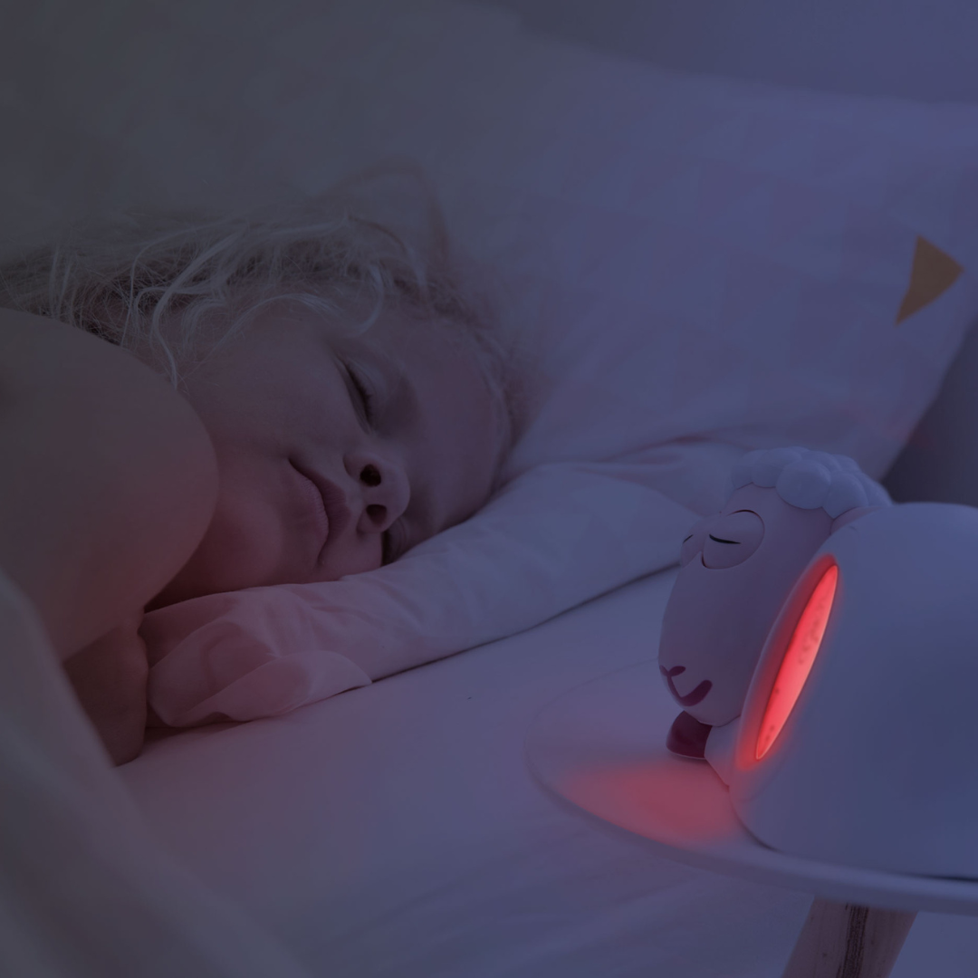 Reloj Educador de Sueño y Luz Noctuna para Niños - Sam The Sheep - Camel | Zazu
