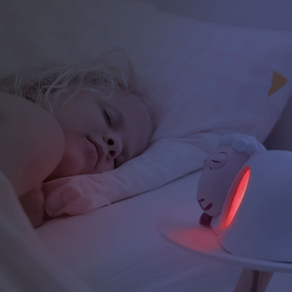 Reloj Educador de Sueño y Luz Noctuna para Niños - Sam The Sheep - Camel | Zazu