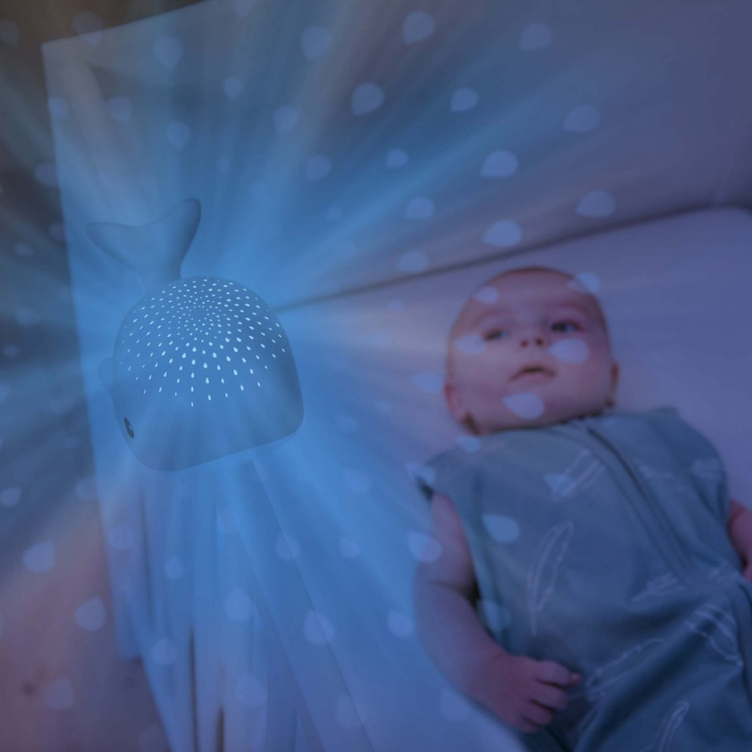 Proyector de Luz con Melodías Relajantes - Wally La Ballena | Zazu