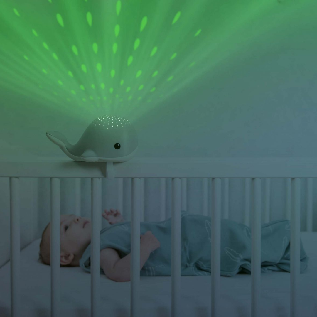 Proyector de Luz con Melodías Relajantes - Wally La Ballena | Zazu