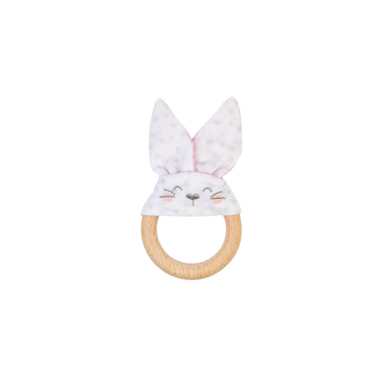 Anillo Mordedor Conejito - Rosa | Saro