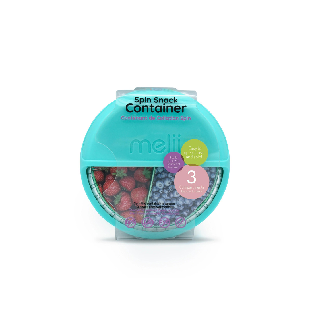 Contenedor de Snacks Giratorio - Azul | Melii