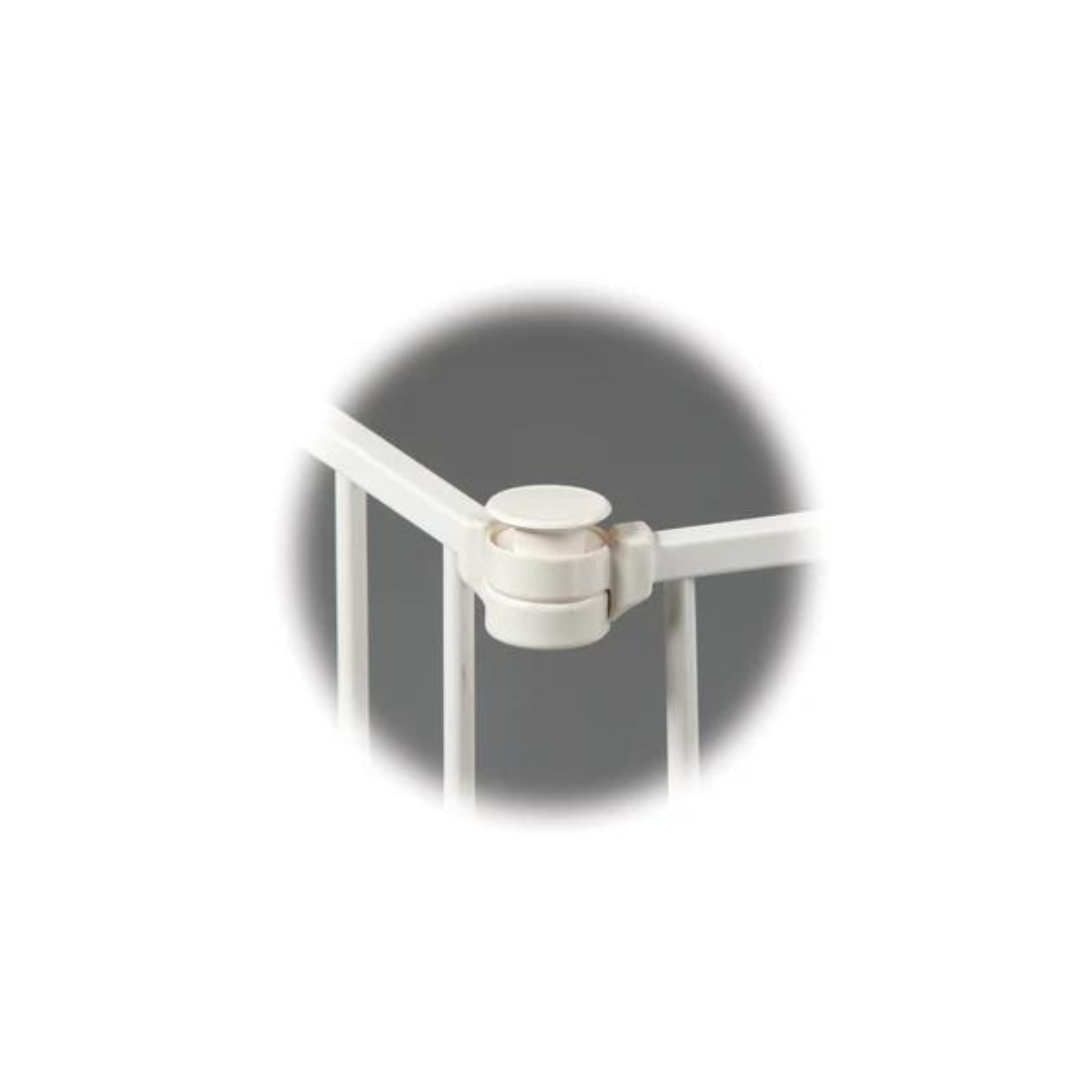Puerta de Seguridad Autoconfigurable con Cierre Automático (210 cm) - Negro | KidCo