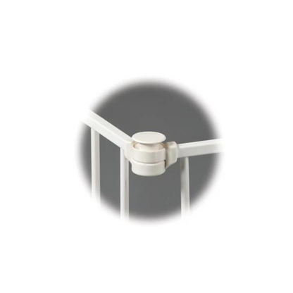 Puerta de Seguridad Autoconfigurable con Cierre Automático (210 cm) - Negro | KidCo