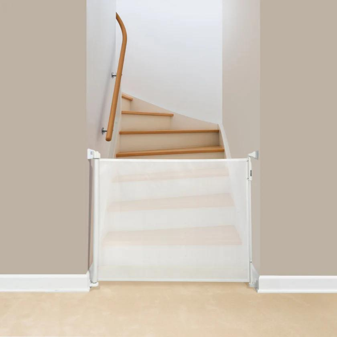Puerta de Seguridad Infantil Retráctil (140 cm) - Blanco | KidCo