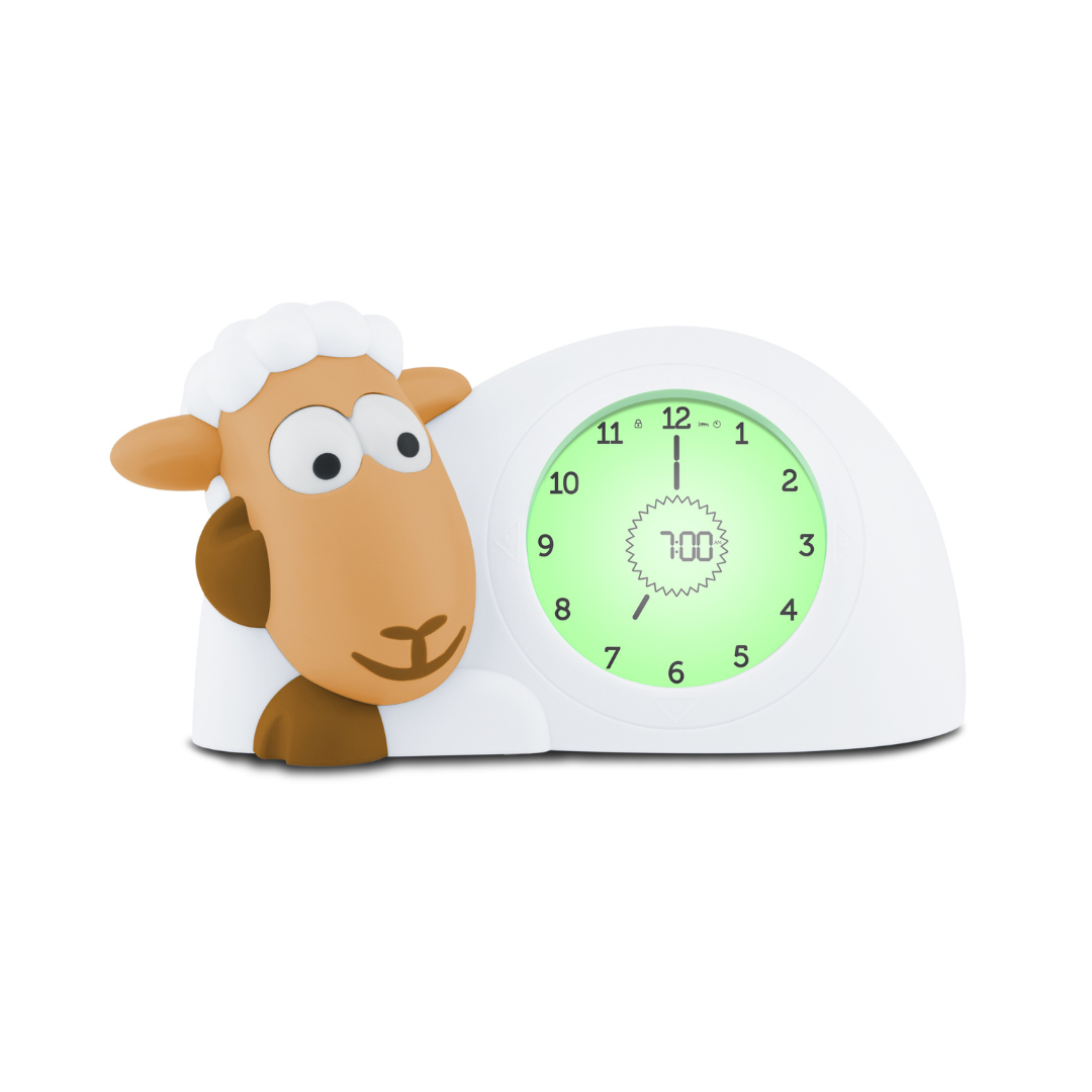 Reloj Educador de Sueño y Luz Noctuna para Niños - Sam The Sheep - Camel | Zazu