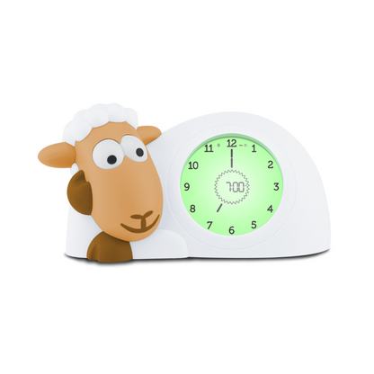Reloj Educador de Sueño y Luz Noctuna para Niños - Sam The Sheep - Camel | Zazu
