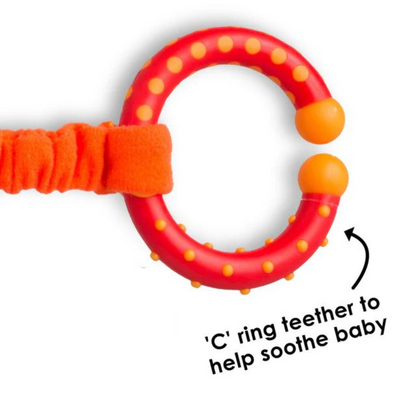 Almohadilla para Arnés con Juguete Multisensorial Diono Baby - Buho | Diono