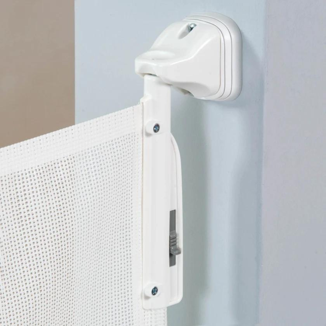 Puerta de Seguridad Infantil Retráctil (140 cm) - Blanco | KidCo