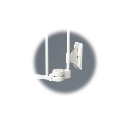 Puerta de Seguridad Autoconfigurable con Cierre Automático (210 cm) - Blanco | KidCo
