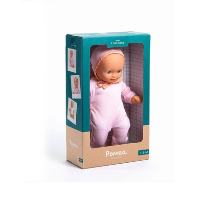 Muñeca Pomea 32 cm - Lilas Rose | Djeco