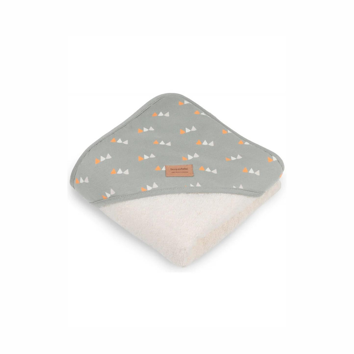 Toalla de Baño con Capucha 100% Algodón - Hunter Green | Bonjourbébé