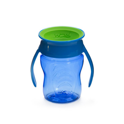 Vaso Antiderrame Baby Tritan 207 ml - Azul | WOW Cup