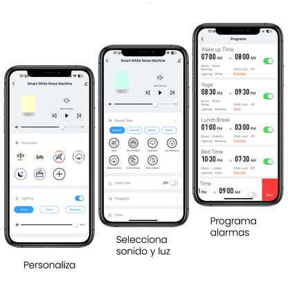 Máquina Ruido Blanco Smart | MomCozy