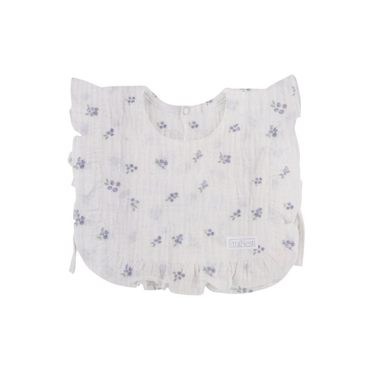 Babero Doble - Blossom Nube | miNest