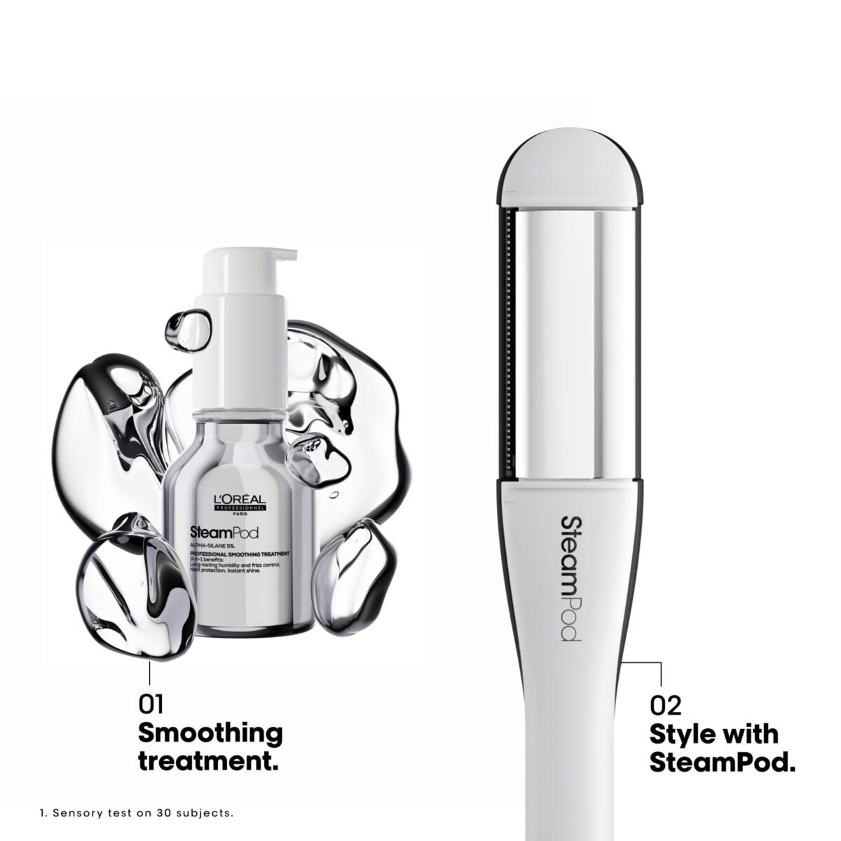 L'Oréal Professionnel SteamPod 4.0 Professional Styler + Smoothing Treatment