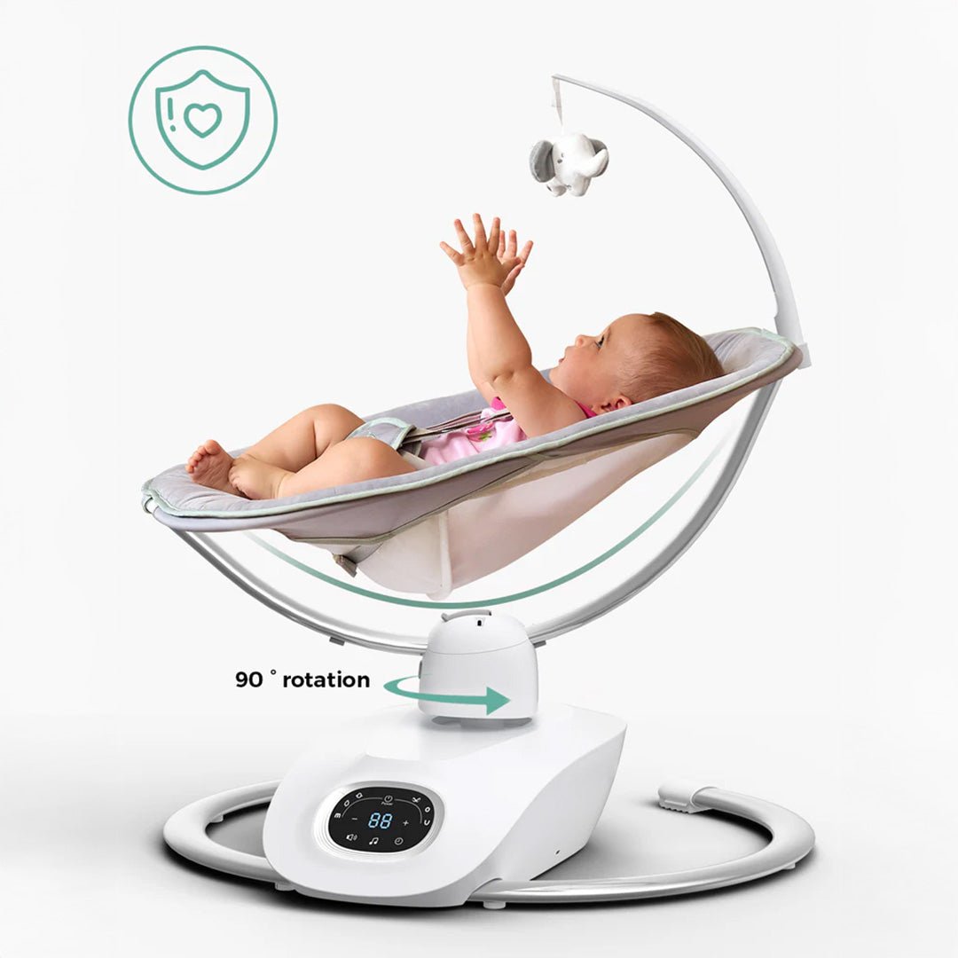 Momcozy CocoSway Columpio Eléctrico para Bebé con Movimiento 3D - MOMCOZY - Mini Nuts - Expertos en sillas de auto y coches de paseo
