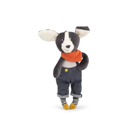 Peluche Perro Puce - Azul | Moulin Roty