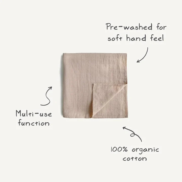 Swaddle - Flores Pastel | Mushie