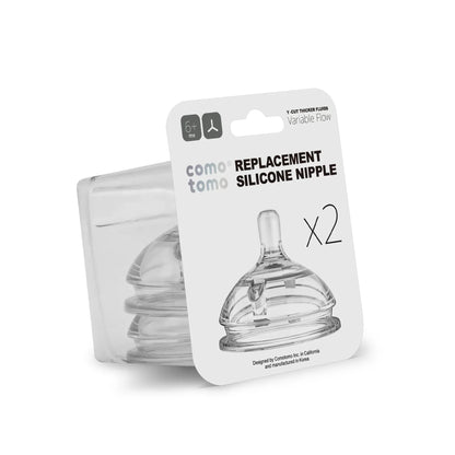 Pack de 2 Tetinas para Mamaderas Comotomo | Comotomo