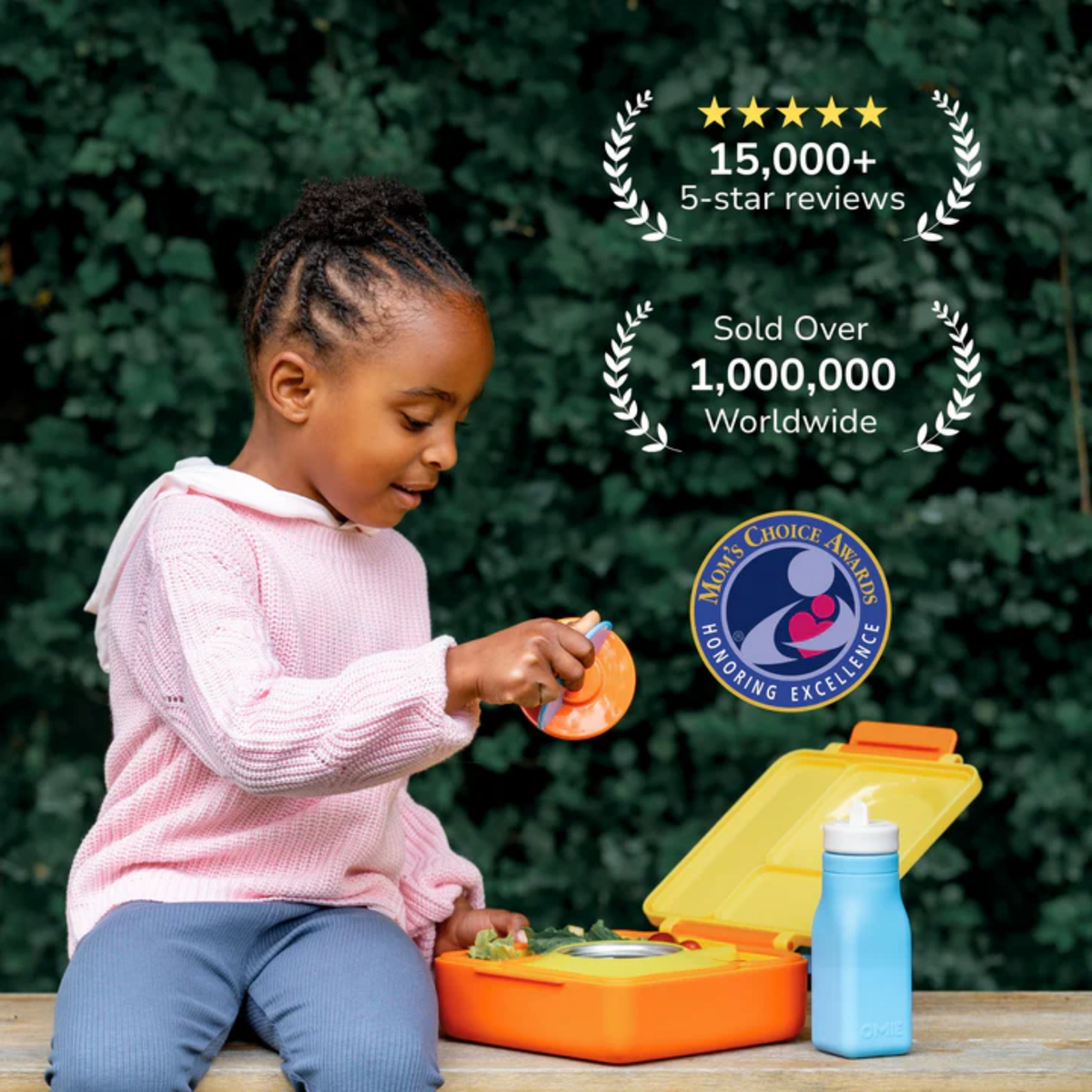 OmieBox® – Lonchera Térmica Infantil con Termo Integrado -   Sunshine | Omie