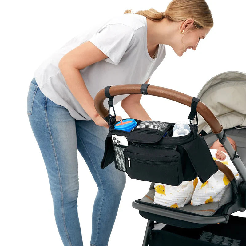 Organizador de Coche con Portavasos | MomCozy