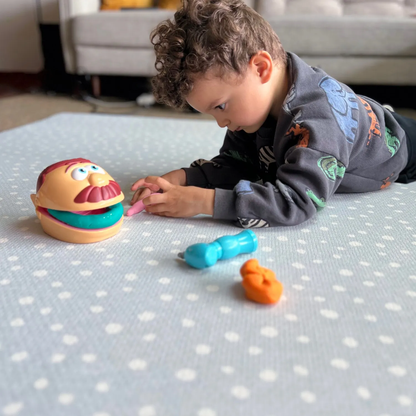 Alfombra de juego reversible y antigolpes Safari Petit | Oruga Kids