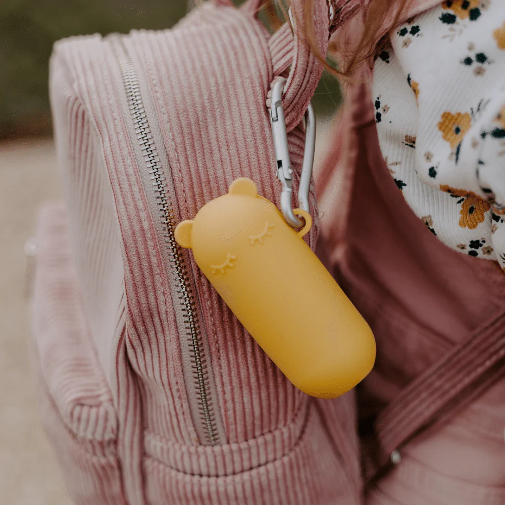 Light Bulb in Yellow Bear Carry Box