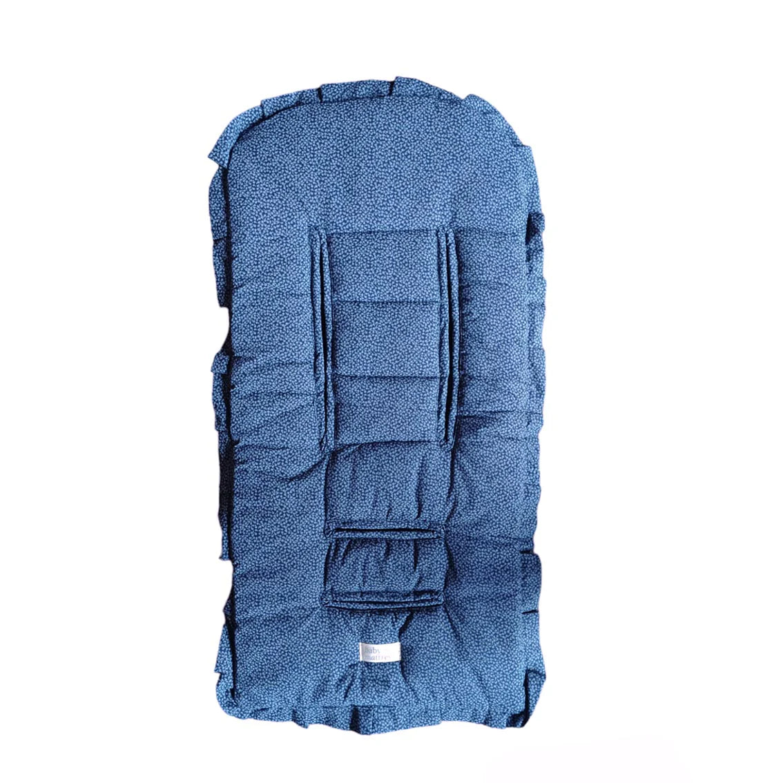 Protector Acolchado para Coche - Flores Azul | Baby Mattress
