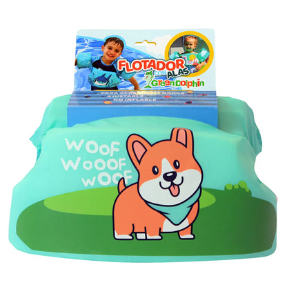 Flotador con Alitas Perrito | Green Dolphin