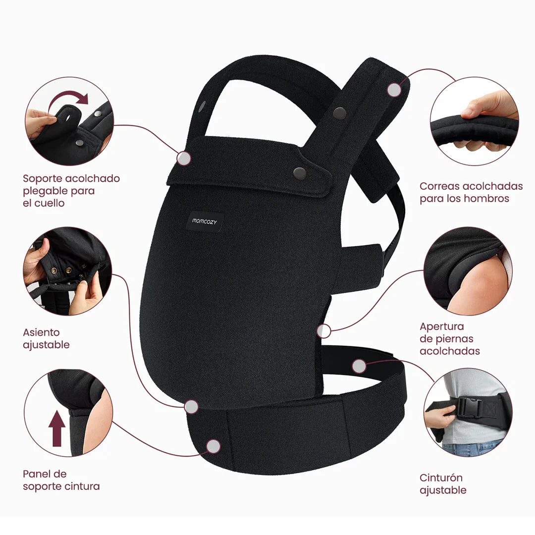 3 in 1 Baby Carrier - Black