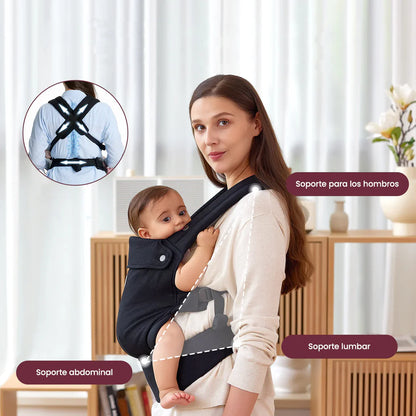 3 in 1 Baby Carrier - Black