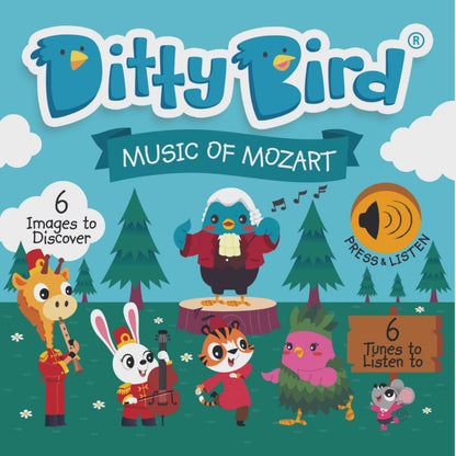 Libro Interactivo Musical - Music of Mozart | Ditty Bird
