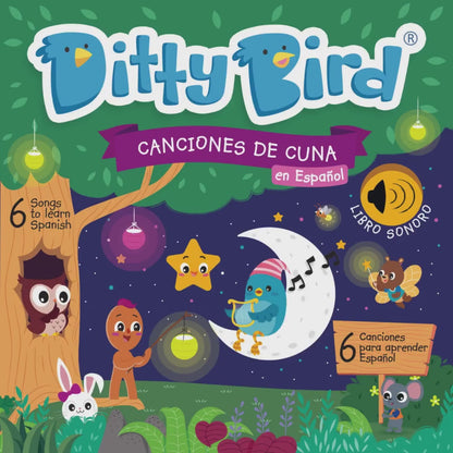 Libro Interactivo Canciones de Cuna en Español | Ditty Bird