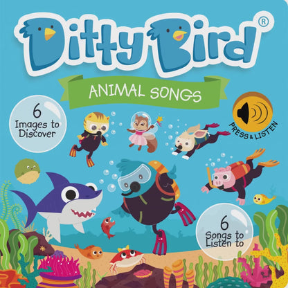 Libro Interactivo Musical - Animal Songs | Ditty Bird