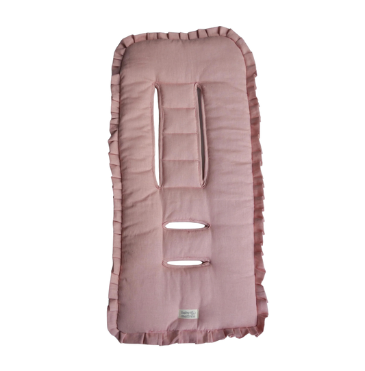 Protector Acolchado para Coche - Lino Palo Rosa | Baby Mattress