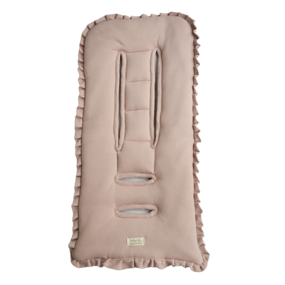 Protector Acolchado para Coche - Rosa Nude | Baby Mattress