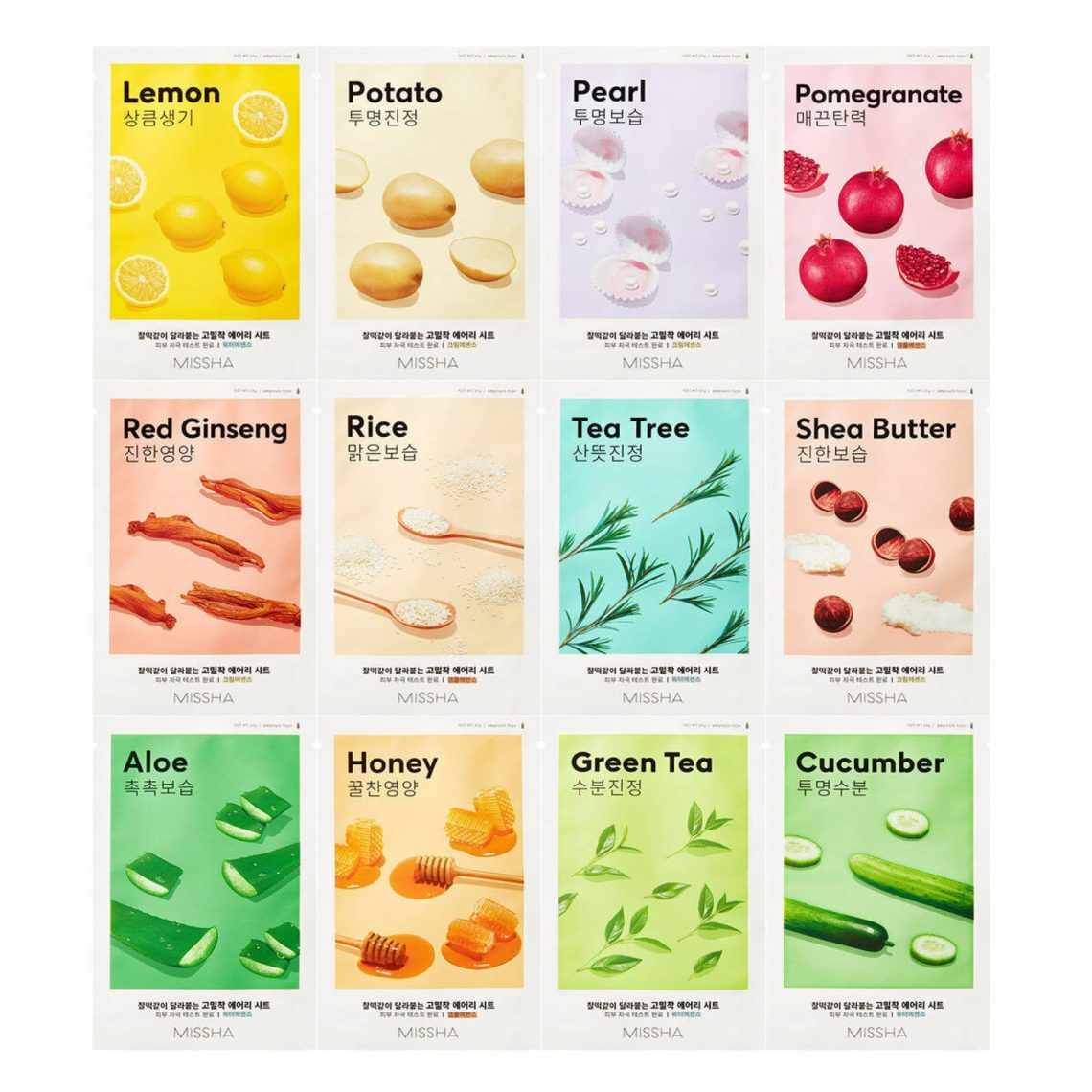 MISSHA Airy Fit Sheet Mask Αγγούρι 19g