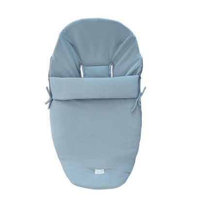Saco para Coche - Algodón - Celeste Piedra | Baby Mattress