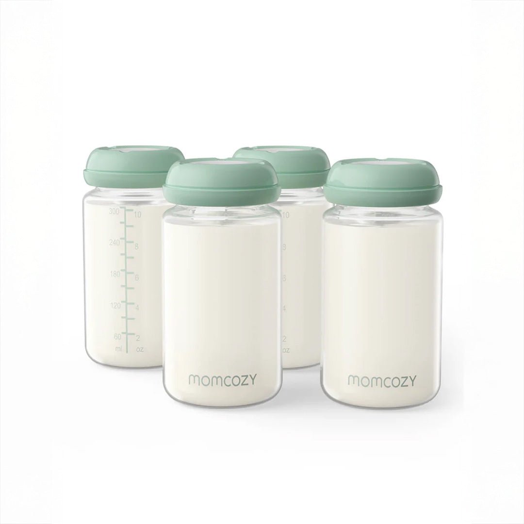 Set de 4 biberones de almacenamiento - MOMCOZY - Mini Nuts - Expertos en sillas de auto y coches de paseo