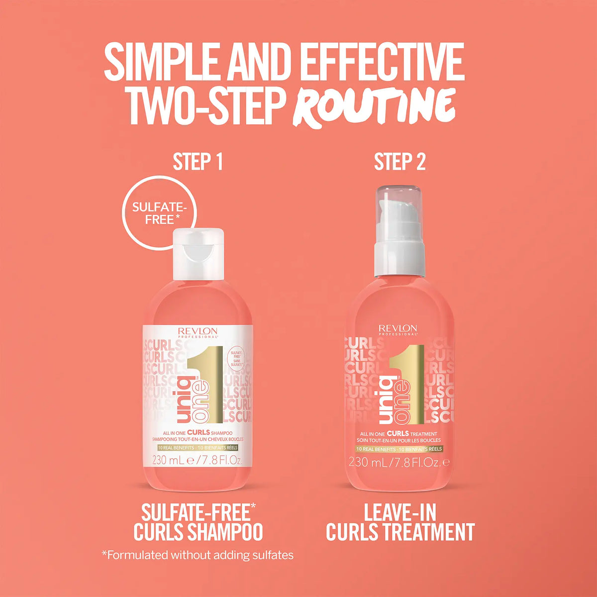 Revlon UniqOne Curls Shampoo 230ml