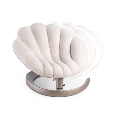 Silla Mecedora para Mascotas Shell - Latte | Tavo Pets
